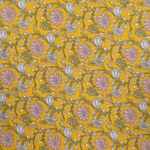 Хлопковая ткань / Желтый