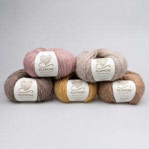 Пряжа Filamore Alpa Tweed 50 г / Разные тона