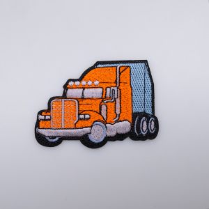 Термотрансферная наклейка MACK 8x6 cм / Oранжевaя