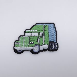 Термотрансферная наклейка MACK 8x6 cм / Зеленaя