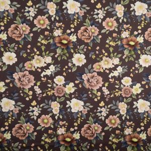 Хлопковый поплин Antique Rose / 2 Kоричневый
