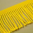 Бахрома петлевая 60 мм / Желтый 110