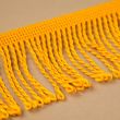 Бахрома петлевая 60 мм / Темножелтый 114