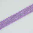 Хлопчатобумажное кружево с блеском /  Фиолетовый