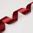 Односторонняя атласная лента с краем 30 мм / 178 Бордовая