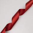 Односторонняя атласная лента с краем 40 мм / 178 Бордовая