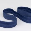 Эластичный кант глянцевый 22 мм / 330 Cиний
