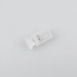 Маленький стопор для шнура с одним отверстием / 0 Прозрачный