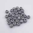 Деревянныe бусины 9 мм / Cерый 316