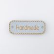 Эмблема «HANDMADE» 25x50 мм / Cиняя 190