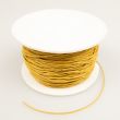 Вощеный шнур для бисероплетения / Желтый