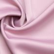 Однотонный искусственный шелк Креп Атлас  / 15 Pозовый