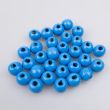 Деревянныe бусины 9 мм / Cиний 340