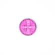 Пуговица / Embossed Vintage / 15 mm / Pink