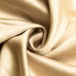 Сатин для свадебного платья / Темно-бежевый