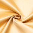 Сатин для свадебного платья / Золотистый
