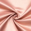 Сатин для свадебного платья / Розовое золото