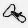 Карабинный крючок 25x40 мм / Черный oксид