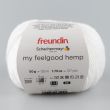 Пряжа Freundin X Schachenmayr My feelgood Hemp 50 г / 00001 White