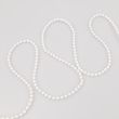 Жемчужная нить Eleganza pearls 4 мм / Белый