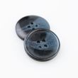 Круглая пуговица с окантовкой /  18 мм / Tемно-синий