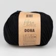 Мериносовая пряжа Fibra natura Dona 50 г / 31 Onyx