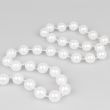 Жемчужная нить 14 мм / Белый