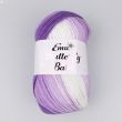 Пряжа Emu Butterfly Batik DK 100 г / Violet Emperor (002)
