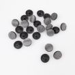 Пуговица с задником 13 мм / Темно-серaя