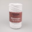 Шнур для макраме Mocha Yarn Big Cotton 4 мм / 01 White