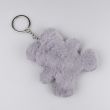 Брелок из искусственного меха Fur bear / Cерый