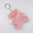 Брелок из искусственного меха Fur bear / Розовый