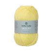 Пряжа для носков Soffie Crafts Uni 6-ply 50 г / 1065 Светло-желтая