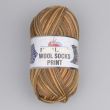 Носочная пряжа Himalaya Wool Socks Print 100 g / 17-01