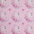 GOTS трикотаж / Unicorn flower pink