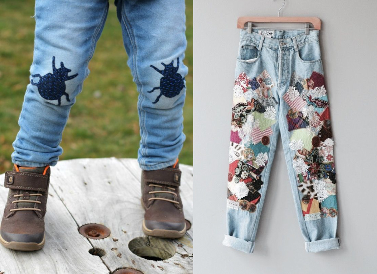 Laste riiete parandamine